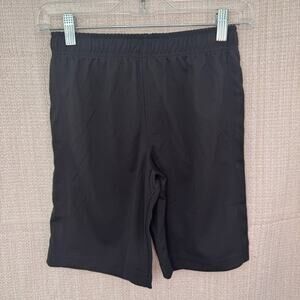Lands End NWOT Boy's Black Mesh Active Gym Shorts Size L